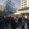 تجمع مرغداران گوشتی مقابل ساختمان وزارت جهاد کشاورزی