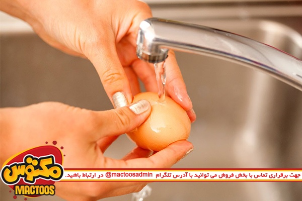 پیش از مصرف هرگز تخم مرغ را نشویید